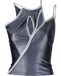 OTTOLINGER - Cut-Out Vest Top - Lyst