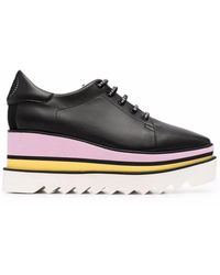 Stella McCartney - Elyse Ridged Sole 80Mm Sneakers - Lyst