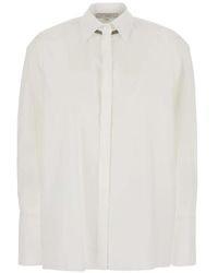 Antonelli - Amaretto Concealed-Front Button-Cuff Shirt - Lyst