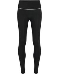 KARL LAGERFELD - Contrast-Piping Leggings - Lyst