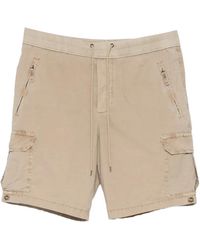 James Perse - Parachute Poplin Cargo Shorts - Lyst
