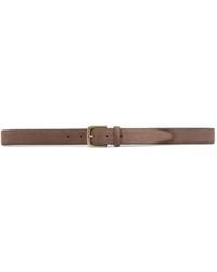 Officine Creative - Suede Slim Belt - Lyst
