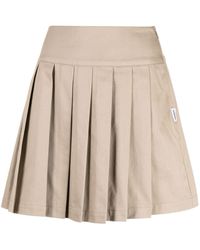 Chocoolate - Pleated Cotton-blend Skirt - Lyst