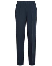 KARL LAGERFELD - Elasticated Linen Pants - Lyst