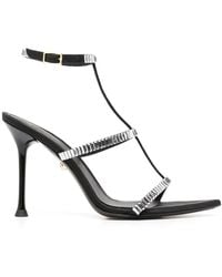 ALEVI - Sandalen Mit Kristallen 110Mm - Lyst