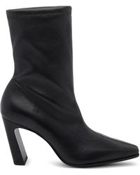 Stuart Weitzman - Bottines À Bout Carré - Lyst