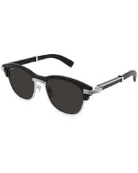 Cartier - Logo-Detail Sunglasses - Lyst