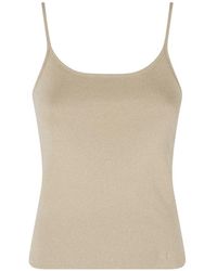 MC2 Saint Barth - Zaira Ribbed-Knit Top - Lyst