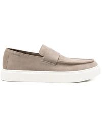 Calvin Klein - Leather Loafers - Lyst