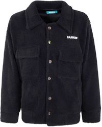 Barrow - Teddy-print Shirt Jacket - Lyst