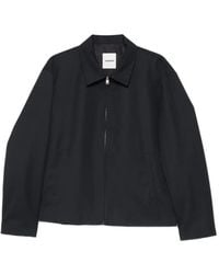 Sandro - Zip-Up Wing-Collar Jacket - Lyst