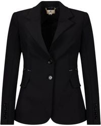 Elisabetta Franchi - Notched-Lapel Tailored Jacket - Lyst
