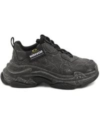 Balenciaga - Triple S Faded Sneakers - Lyst