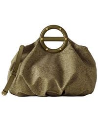 Borbonese - Bolso De Mano Jet Con Motivo O.P - Lyst