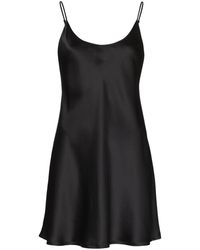 La Perla シルク ナイトドレス - ブラック