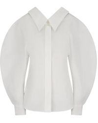 Givenchy - Slashed Blouse - Lyst