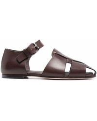 Officine Creative - Cut-out Leather Sandals - Lyst