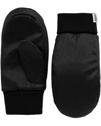 Rains - Padded Ribbed-Cuff Mittens - Lyst