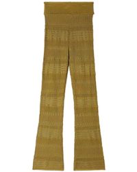 Sandro - Slim-Fit Broek Met Patroon - Lyst