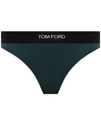 Tom Ford - Logo-Waistband Brief - Lyst