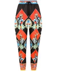 Dolce & Gabbana - Carretto-Print Track Pants - Lyst