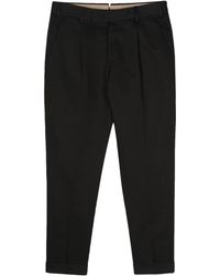 PT Torino - Mid-rise Tapered Trousers - Lyst