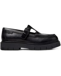Camper - Alaro Buckle-Fastening Loafers - Lyst