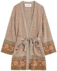 Valentino Garavani - Jacquard-Pattern Coat - Lyst