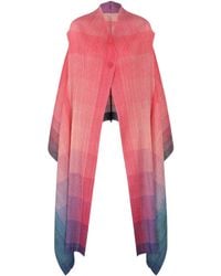 Pleats Please Issey Miyake - Button-Down Waistcoat - Lyst