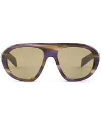 Prada - Browline Sunglasses - Lyst