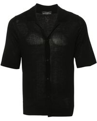 Ballantyne - Fine-knit Short-sleeved Shirt - Lyst