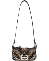 Balenciaga - Small Essex Monogram-Pattern Shoulder Bag - Lyst