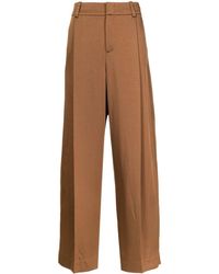 Vince - Brown 'relaxed Leg Trousers' - Lyst