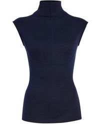 Proenza Schouler - Zane Brushed Rib Top - Lyst