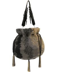 SLO_HAND_MADE - Borsa A Secchiello Con Perline - Lyst