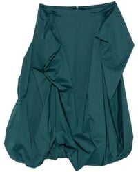 Liviana Conti - Gathered Midi Skirt - Lyst