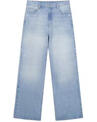 ROUGH - Jeans Mit Weitem Bein - Lyst