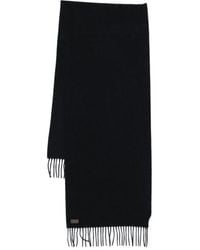 Canali - Fringed Scarf - Lyst