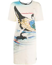 kenzo t shirt dress womens