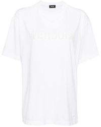 we11done - Pearl Logo T-Shirt - Lyst