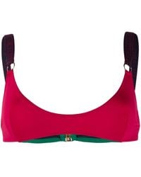 Stella McCartney - ロゴストラップ ビキニトップ - Lyst
