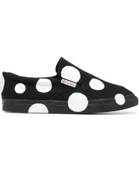 10 Corso Como - X Superga Dot-Print Slip-On Sneakers - Lyst