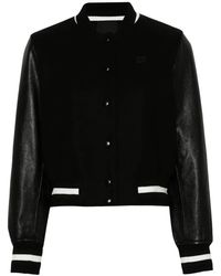 Givenchy - 4G-Embroidered Bomber Jacket - Lyst