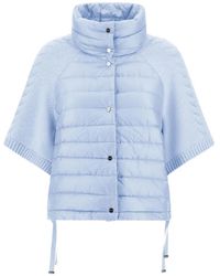 Herno - Quilted Cable-Knit Jacket - Lyst
