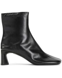 Balenciaga - Leather Ankle Boots - Lyst