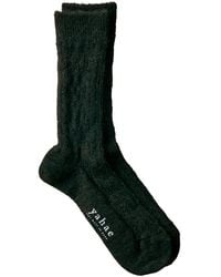 yahae - Cable-Knit Socks - Lyst