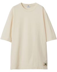 Burberry - T-shirt In Cotone - Lyst
