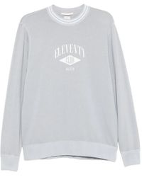 Eleventy - Sweater Met Logoprint - Lyst