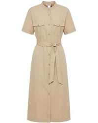 Twinset - Belted Button-Down Dress - Lyst