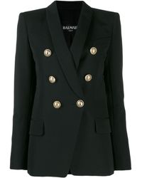 Balmain Blazer doppiopetto - Nero